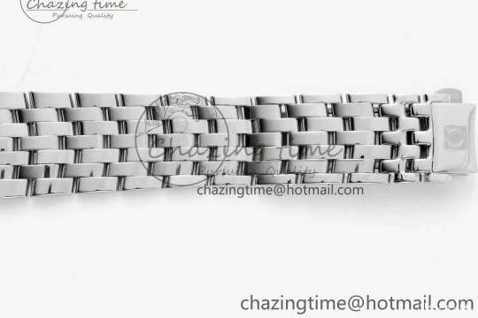 0506 FlexibleFit De Ville SS TWF 1:1 Best Edition Gray Dial Blue Markers on SS Bracelet MIYOTA 7843